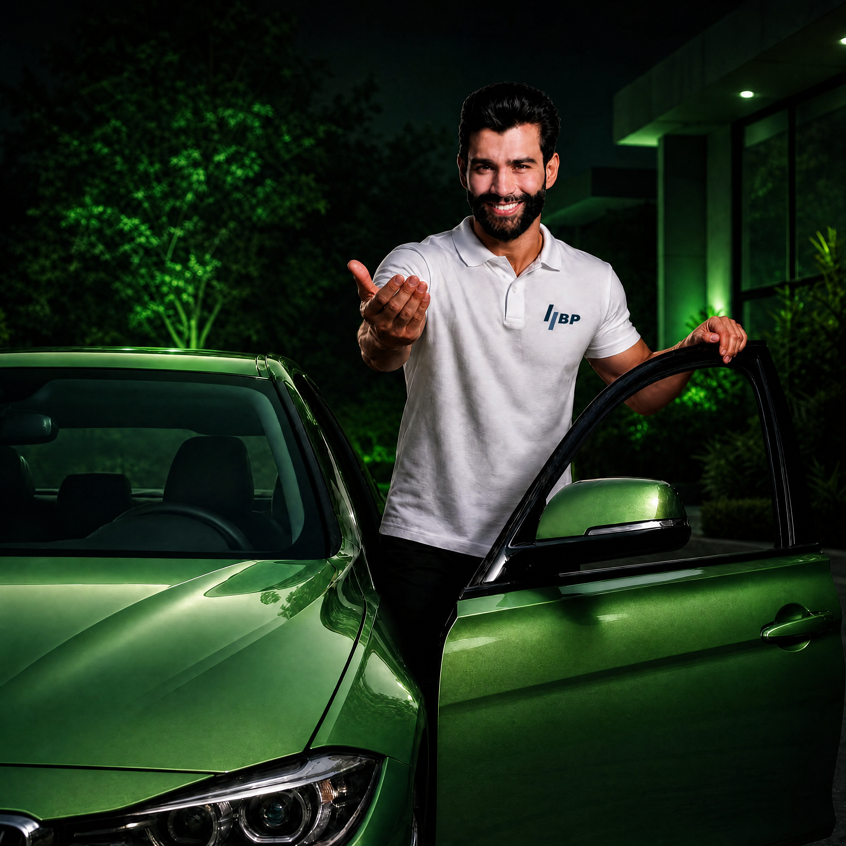 Cliente com o carro protegido pela Conexão Seguros iGreen